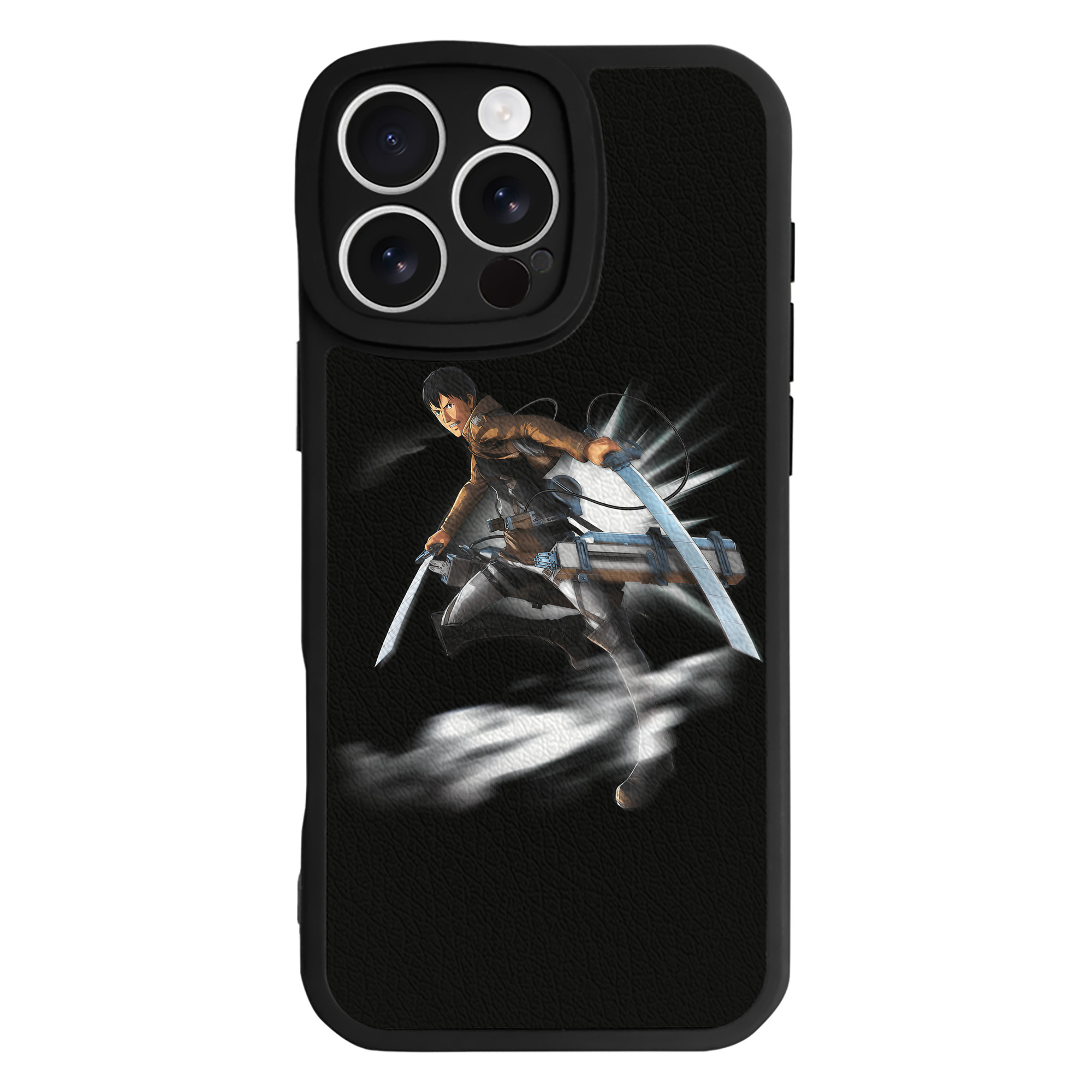 （画像用） 進撃の巨人 ベルトルト・フーバー Attack on Titan Bertholdt Hoover 【iPhone 16シリーズ対応】シリコンスマホケース（レザー調） 材質：シリコン